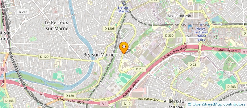 localisation de l'entreprise PLACMEL à BRY-SUR-MARNE