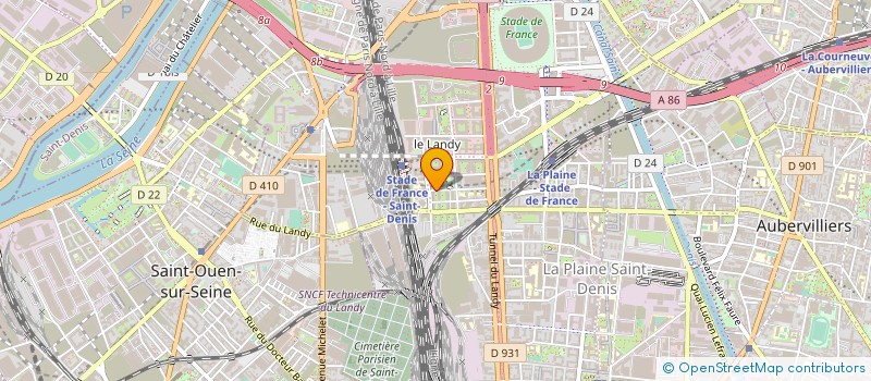 localisation de l'entreprise PLACO GOMES à SAINT-DENIS
