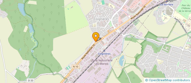 localisation de l'entreprise PLACO-LOGIS à COIGNIERES