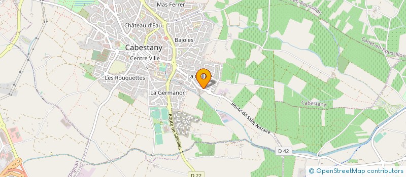 localisation de l'entreprise PLACO PLUS à CABESTANY