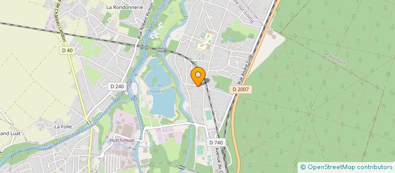 localisation de l'entreprise PLACOCENTRE  CHALETTE-SUR-LOING