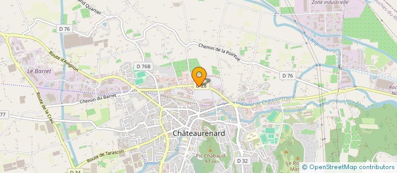 localisation de l'entreprise PLACONORD  CHATEAURENARD