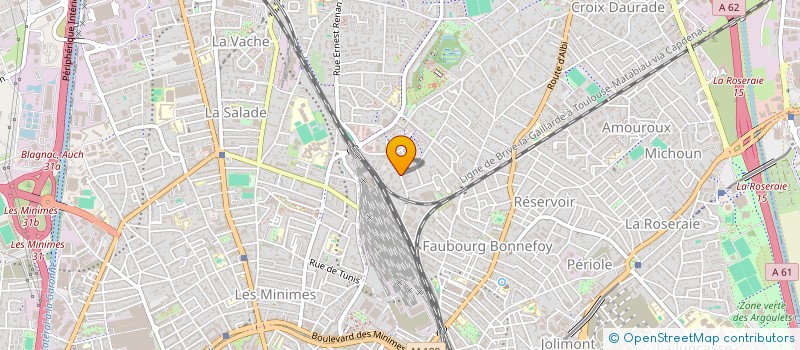 localisation de l'entreprise PLACOSTAFF à TOULOUSE