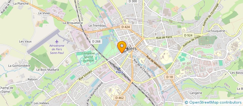 localisation de l'entreprise PLACOSTYLE à FLERS