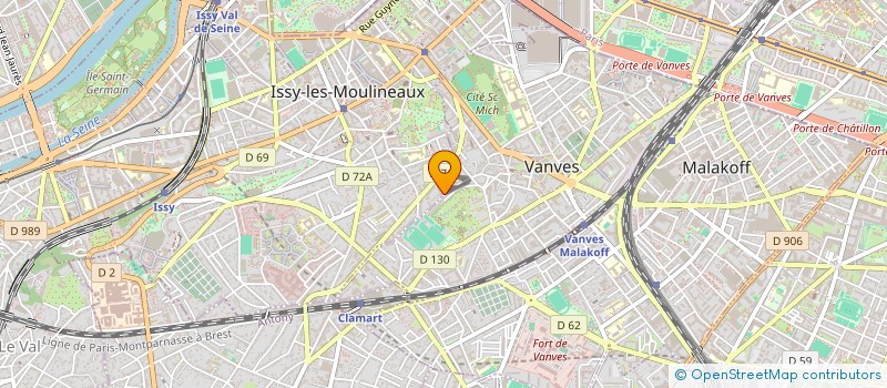 localisation de l'entreprise PLADE à ISSY-LES-MOULINEAUX