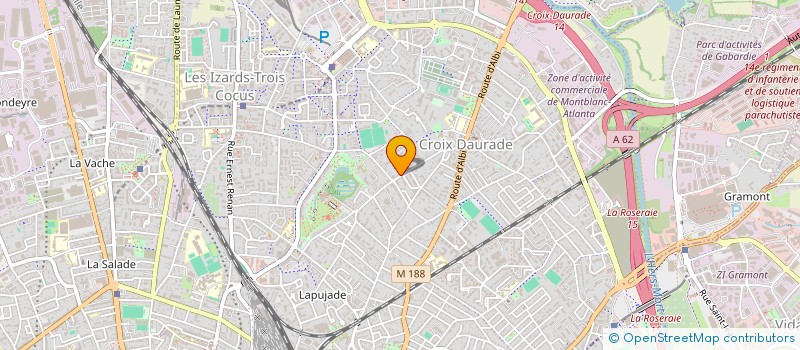 localisation de l'entreprise PLADE IMMO à TOULOUSE