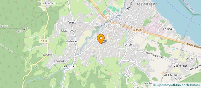 localisation de l'entreprise PLAFETE  SAINT-JORIOZ