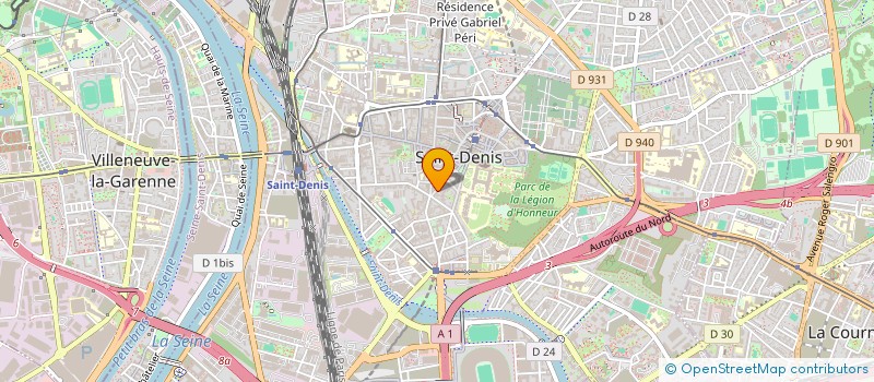 localisation de l'entreprise PLAFONDS ENVIRONNEMENT SERVICES  SAINT-DENIS