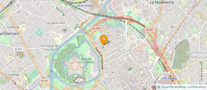 localisation de l'entreprise PLAFONDS SERVICES EURL à LILLE
