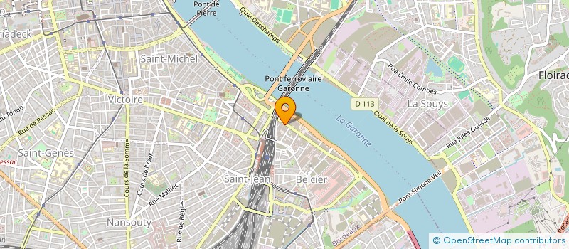 localisation de l'entreprise PLAGE AUDIT CONSEIL SECURITE à BORDEAUX