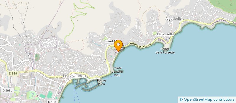 localisation de l'entreprise PLAGE LA PINEDE à LE LAVANDOU