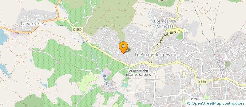 localisation de l'entreprise PLAGE MEYNIAL à BORMES-LES-MIMOSAS