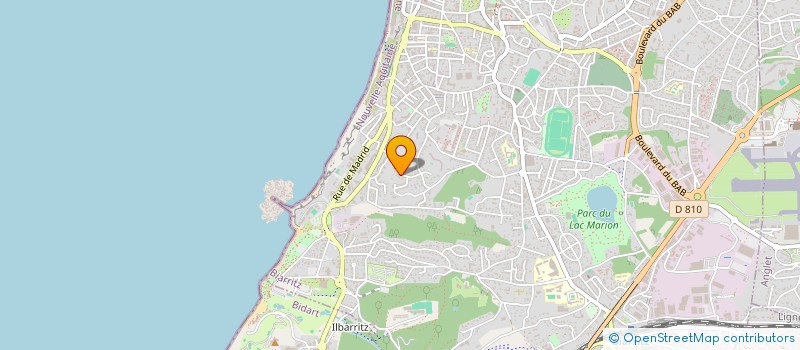 localisation de l'entreprise PLAGES DE JAZZ à BIARRITZ