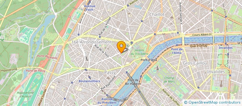 localisation de l'entreprise PLAGEST HOLDING à PARIS