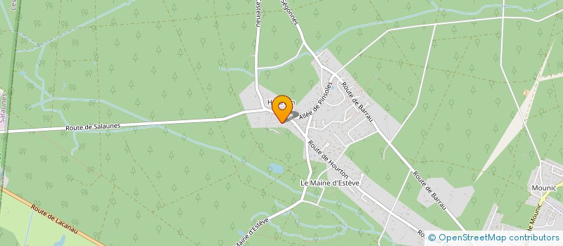 localisation de l'entreprise PLAGNE INVEST  SAINT-AUBIN-DE-MEDOC