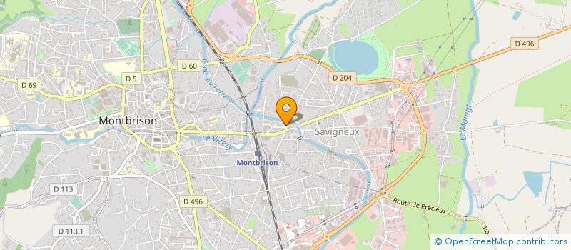 localisation de l'entreprise PLAGNEUX PERE ET FILS à SAVIGNEUX