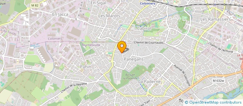 localisation de l'entreprise PLAGNOLE CONSTRUCTIONS  TOURNEFEUILLE