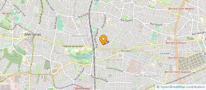 localisation de l'entreprise PLAI-BAT à BORDEAUX