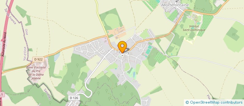 localisation de l'entreprise PLAILLYCORAIL  PLAILLY