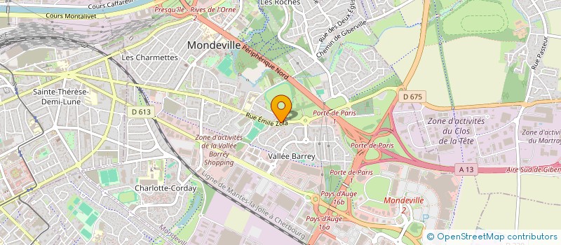 localisation de l'entreprise PLAIM IN à MONDEVILLE