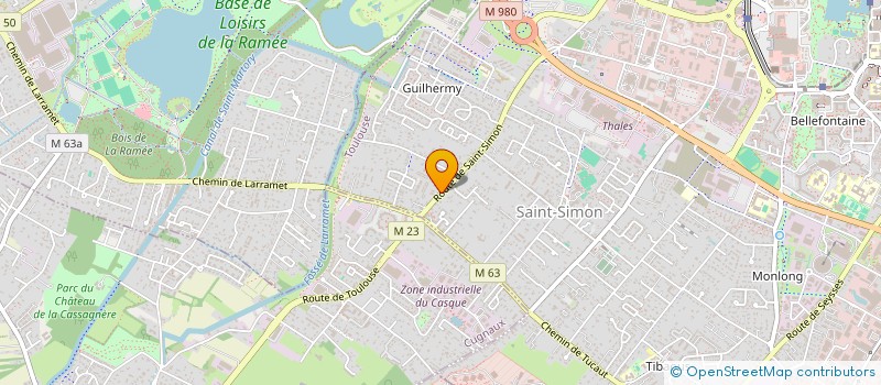 localisation de l'entreprise PLAIN CHANT à TOULOUSE