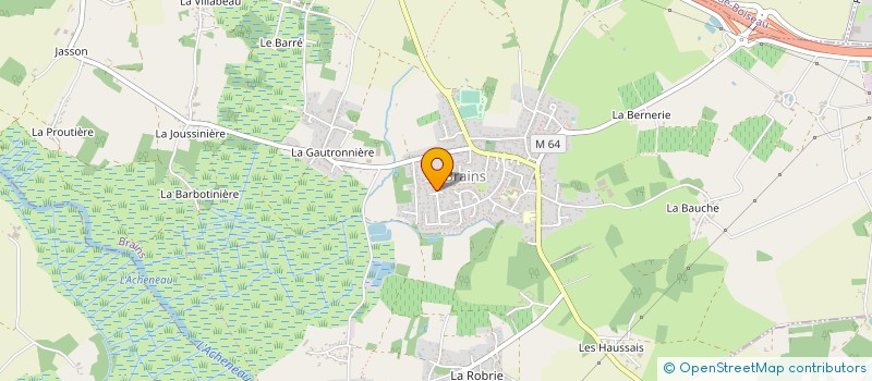 localisation de l'entreprise PLAIN EMMANUEL & ASSOCIES SARL  BRAINS