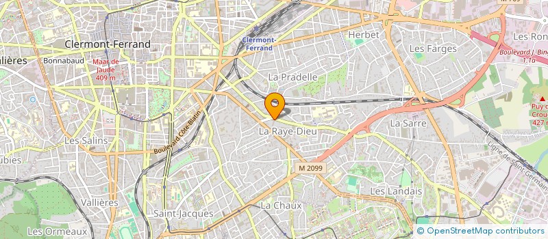 localisation de l'entreprise PLAINDOUX SIOLY INDIVISION  CLERMONT-FERRAND