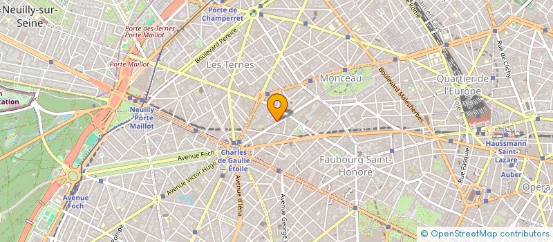localisation de l'entreprise PLAINE CANTOUX  PARIS