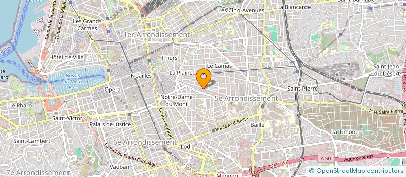 localisation de l'entreprise PLAINE DE FADAS à MARSEILLE