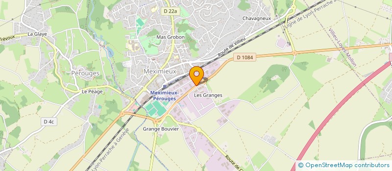 localisation de l'entreprise PLAINE DE L'AIN MULTI SERVICES à MEXIMIEUX