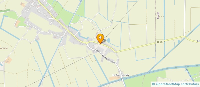 localisation de l'entreprise PLAINE DE LA CULEE à VIX