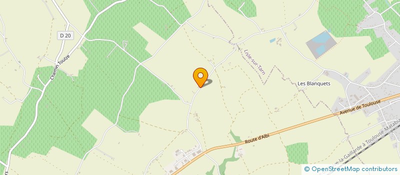 localisation de l'entreprise PLAINE DE LADIN  RABASTENS