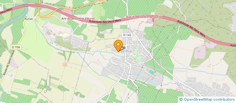 localisation de l'entreprise PLAINE DE RIVOIRE à CAZILHAC