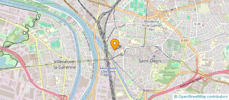 localisation de l'entreprise PLAINE DE VIE à SAINT-DENIS