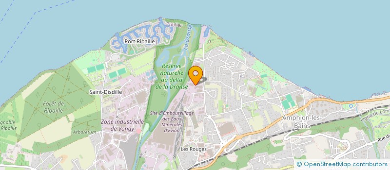 localisation de l'entreprise PLAINE DU MOTTAY  PUBLIER