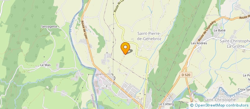 localisation de l'entreprise PLAINE ET ALPAGE à SAINT-PIERRE-DE-GENEBROZ