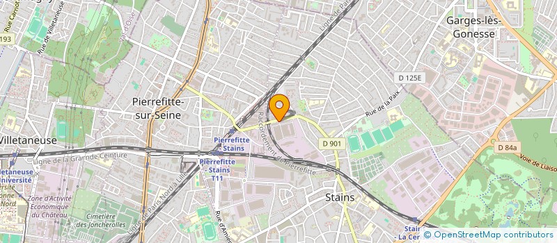 localisation de l'entreprise PLAINE IMPACT INCLUSION à STAINS