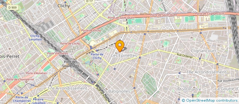 localisation de l'entreprise PLAINE MERE  PARIS