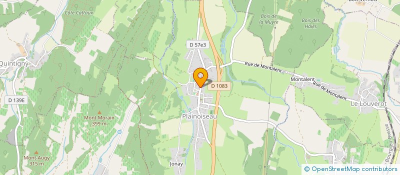 localisation de l'entreprise PLAINOISEAU MEMO' ART  PLAINOISEAU