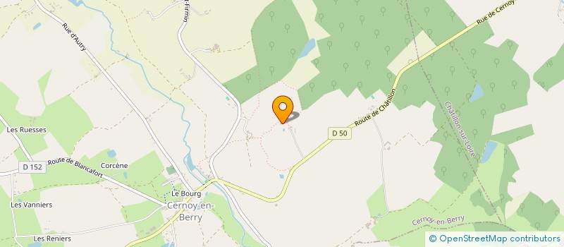 localisation de l'entreprise PLAIR à CERNOY-EN-BERRY