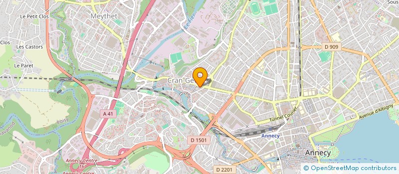 localisation de l'entreprise PLAIRE EN XXL à ANNECY
