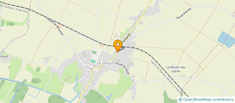 localisation de l'entreprise PLAIRE SARL  LANGON (LE)