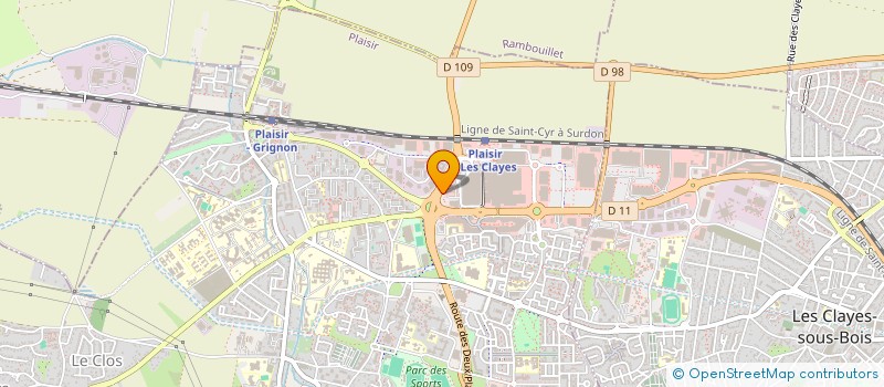 localisation de l'entreprise PLAIS'YR ESSENTIEL à PLAISIR