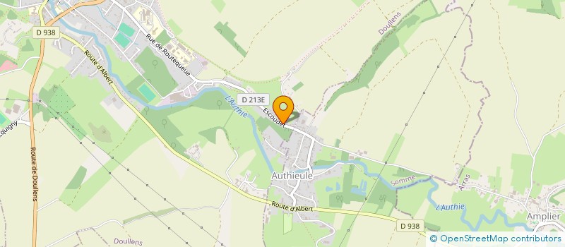 localisation de l'entreprise PLAISANCE  DOULLENS