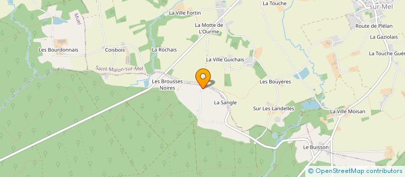 localisation de l'entreprise PLAISANCE  PAIMPONT