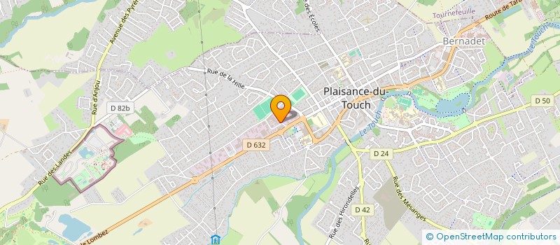 localisation de l'entreprise PLAISANCE AUTOS à PLAISANCE-DU-TOUCH