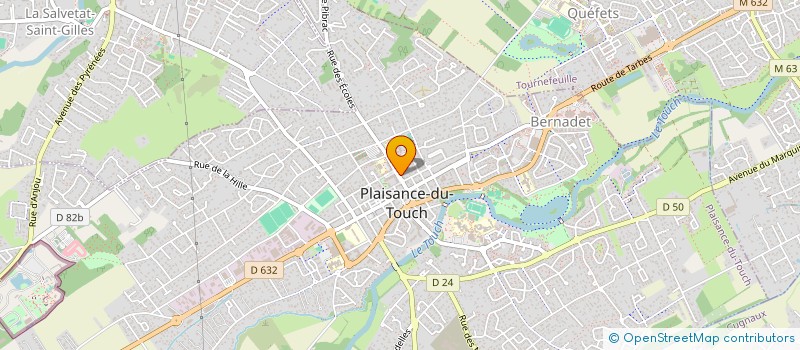 localisation de l'entreprise PLAISANCE CMB à PLAISANCE-DU-TOUCH