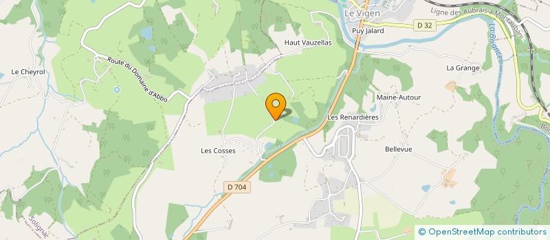localisation de l'entreprise PLAISANCE ENTRETIEN à LE VIGEN