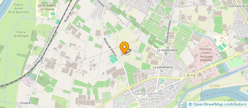 localisation de l'entreprise PLAISANCE ET CONFIANCE  STE GEMMES SUR LOIRE