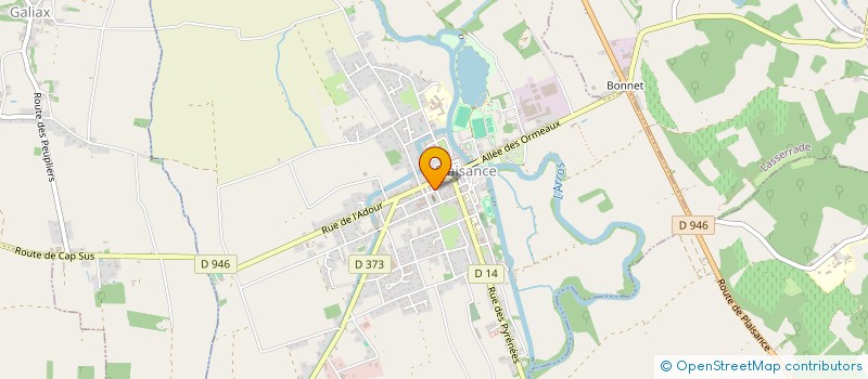 localisation de l'entreprise PLAISANCE IMMOBILIER  PLAISANCE